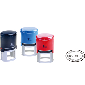 Self-inking stamp oval 42*30 mm WZ-Oval40