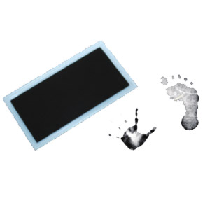 Baby handprint and footprint ink pad kit WZ-2100 (plastic sheet)
